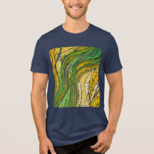 Mannen Golden Green Silk Harvest"