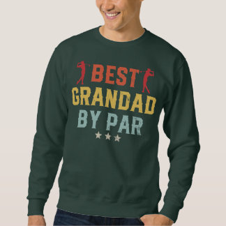 Mannen Golf Best Grandad van Par Dad Golfer Trui