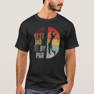 Mannen Golf beste vader van pappa Golfer vader's d T-shirt