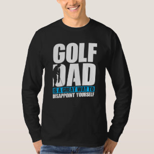 Mannen Golf papa is een geweldige manier om je eig T-shirt