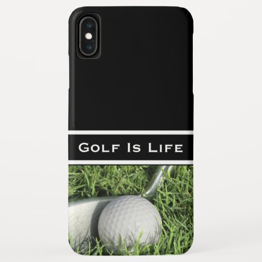 Mannen Golfthema Case-Mate iPhone Case (Achterkant)