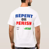 Mannen Gospel T-Shirt (Achterkant)