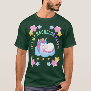 Mannen Grappig Het Is Mijn Eénhoorn Verjaardagsfee T-shirt