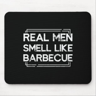 Mannen Grappige Barbecue Lover Vlees Grillen Manne Muismat