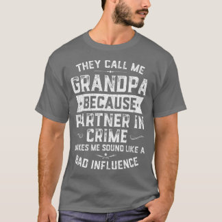 Mannen grappige cadeautjes die ze me opa noemen, o t-shirt