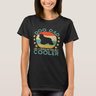 Mannen  grappige cokeskookpan spaniel pap voor eig t-shirt