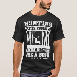 Mannen grappige jacht als een baas t-shirt