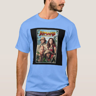 Mannen Grappige Kunst Jumanji grappig T-shirt