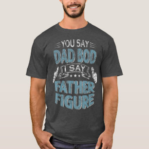 Mannen grappige papa je zegt papa Bod ik zeg vader T-shirt