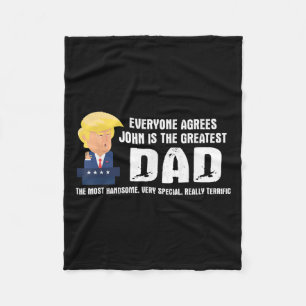 Mannen Grappige Trump Gezegde Grootste Pap Quote - Fleece Deken