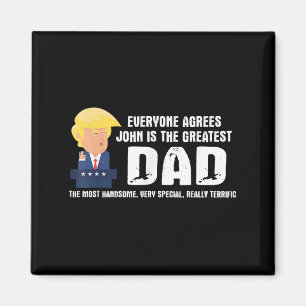 Mannen Grappige Trump Gezegde Grootste Pap Quote - Magneet