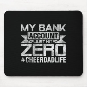 Mannen grappige vader grapt met mijn NK-account en Muismat