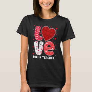 Mannen grappigheid Ik hou van mijn prek leraar har T-shirt