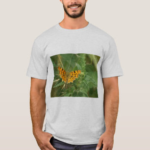 Mannen Grijze vlinder T-shirt