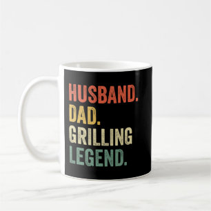 Mannen Grilling BBQ Vader Funny Husband Grill Dad  Koffiemok