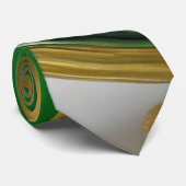 Mannen groen Golden Classic Cut Stropdas (Opgerold)