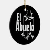 Mannen grootvader El Abuelo Keramisch Ornament (Rechts)