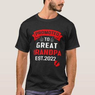 Mannen grootvader Funny promoot Grea T-shirt