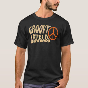 Mannen Groovy Abuelo 70s esthetische Nostalgie 197 T-shirt