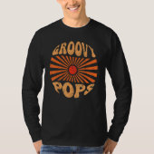 Mannen Groovy Poppen 70s Aesthetische Nostalgie 19 T-shirt (Voorkant)