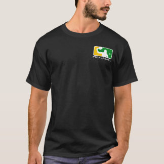 Mannen Grote Liga Pickleball T-shirt Kleine Logo