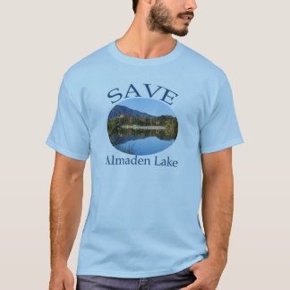 Mannen Grote T met website aan de achterzijde T-shirt