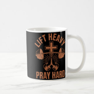 Mannen Gym Christelijke Workout Dad Lift Heavy Pra Koffiemok