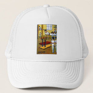mannen Gymnastiek 1910 Trucker Pet