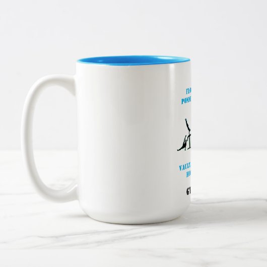 Mannen Gymnastiek Mok (Links)