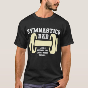 Mannen Gymnastiek Pap T-shirt