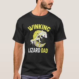Mannen hagedis pap Reptielaar Herpetoloog T-shirt