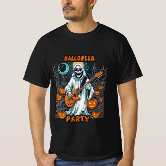 mannen Halloween T-shirt (Voorkant)
