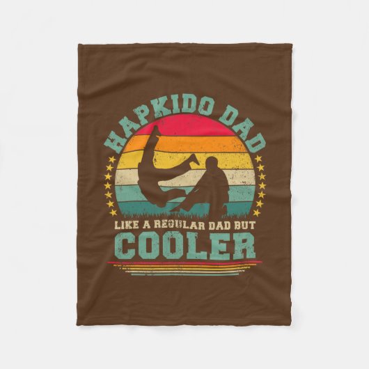 Mannen Hapkido Martial Art Lover  Hapkido Fleece Deken (Voorkant)
