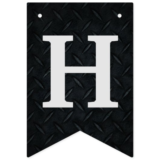 Mannen Happy Birthday Baseball Banner (Tweede vlag)