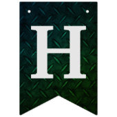 Mannen Happy Birthday Golfing Banner (Tweede vlag)