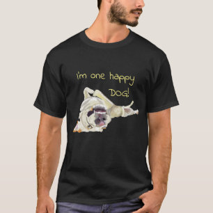 Mannen Happy Dog T-shirt