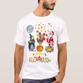 Mannen Happy Hanksmas Funny Halowee T-shirt (Voorkant)