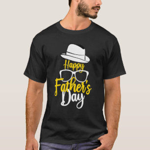 Mannen Happy Vaderdag papa van Son Daughte T-shirt