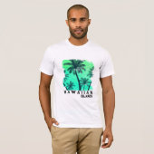 Mannen Hawaiian T-shirt (Voorkant volledig)