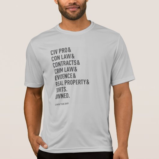 Mannen hebben het tshirt met de balk (Voorkant)