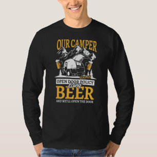 Mannen heeft ons kamp een open beleid voor deurope t-shirt