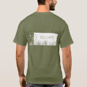 Mannen herstellen Archer - Crest (donker) T-shirt (Achterkant)