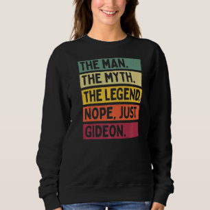 Mannen het Man de mythe de Legende nope net gideon Trui
