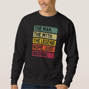 Mannen het Man de mythe de Legende nope net Nathan Trui