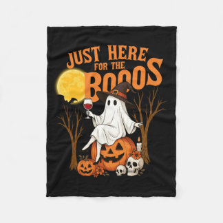 Mannen hier voor de Boos Halloween Grappige Vrouwe Fleece Deken