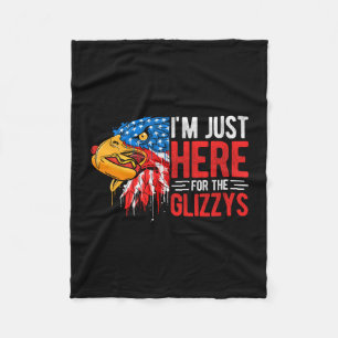 Mannen hier voor de glizzys adelaar glizzy tanktop fleece deken