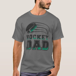Mannen Hockey papa T-shirt