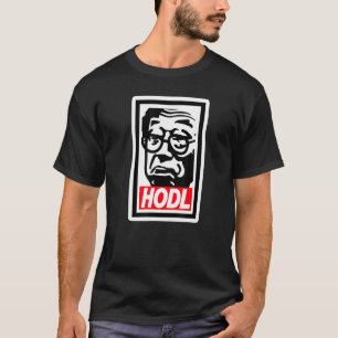 Mannen Hodl T-shirt Crypto