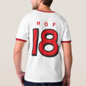 mannen hof18 ringer shirt (Achterkant)