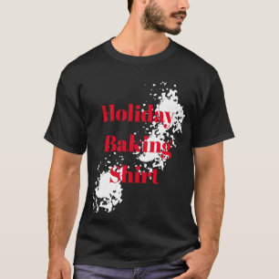 Mannen Holiday T-Shirt-Holiday Baking Shirt
